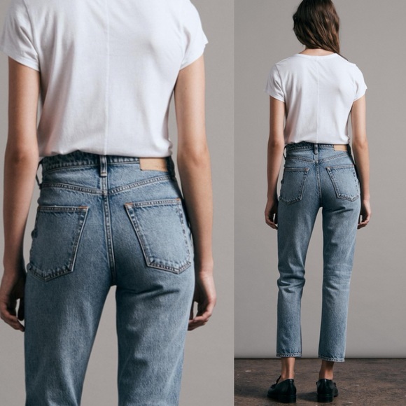 Rag & Bone Nina High Rise Ankle Cigarette Jeans in Norwalk.size 24 - Picture 2 of 10